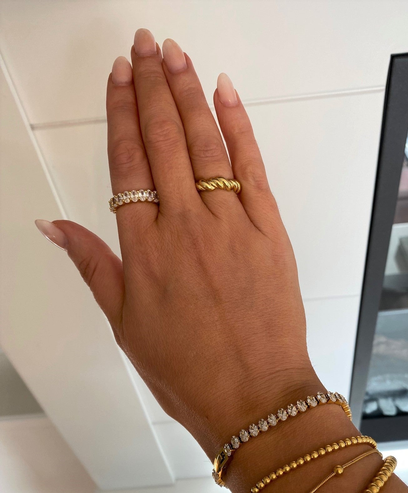 925 Sterling Silver Twirl Ring