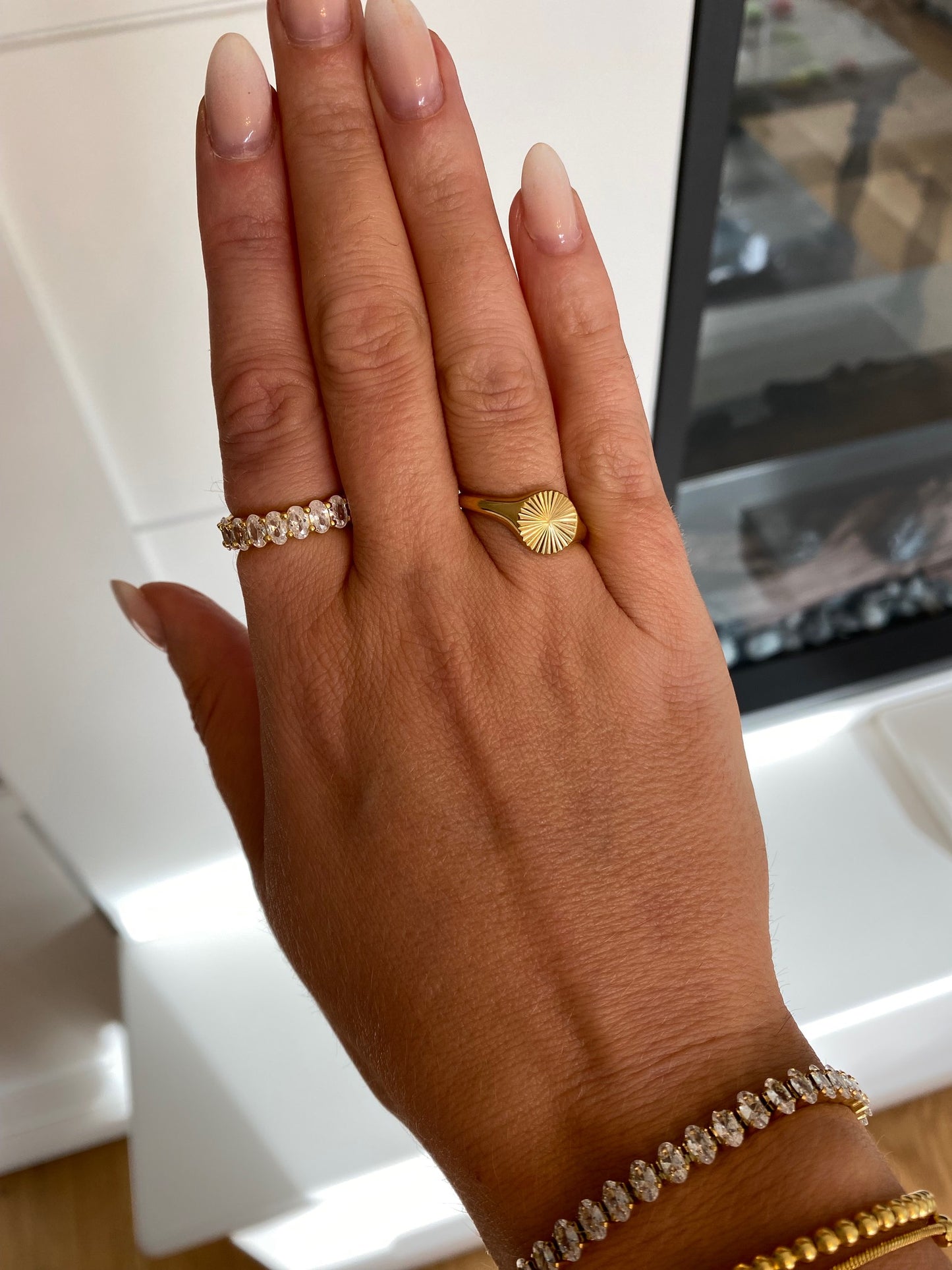 Sun Burst Vintage Ring