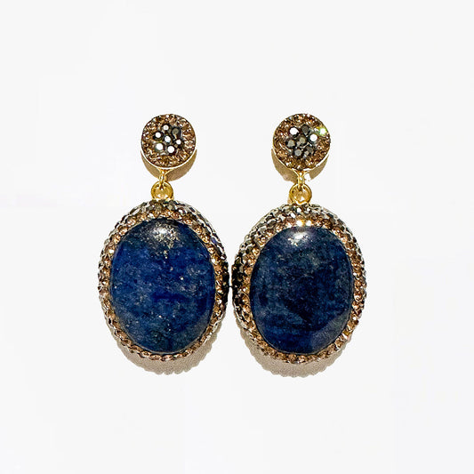 Lapis  Earrings