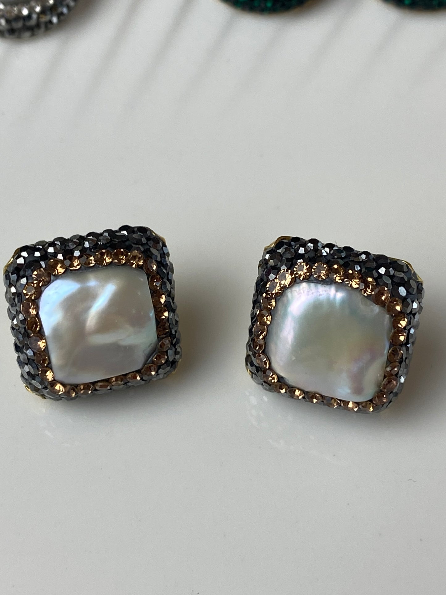 Pearl Stud Earrings