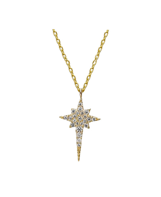 North Star Gold Necklace