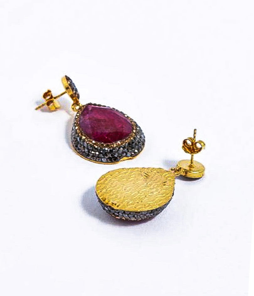 Ruby Earrings