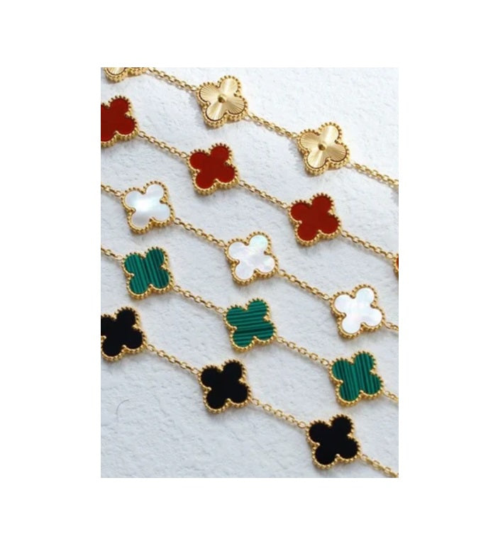 Gold Clover Bracelet