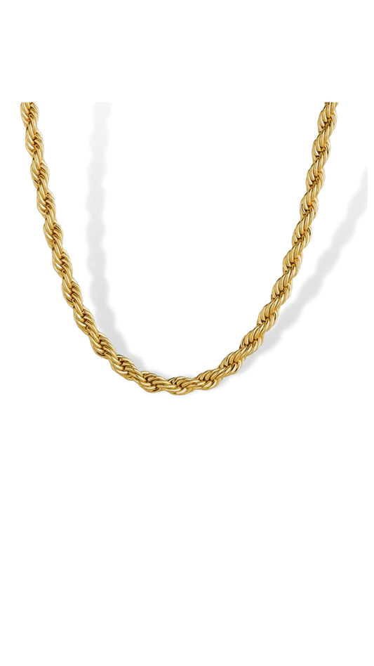 Rope Twist Chain Necklace