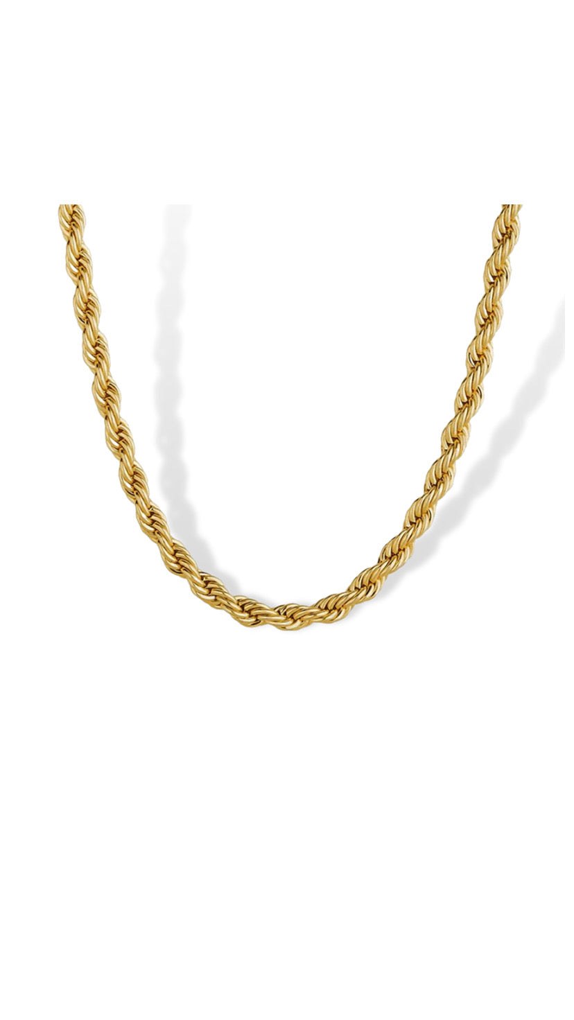 Rope Thick Chain Necklace