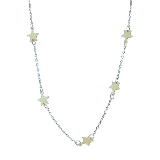 Silver Star Necklaces