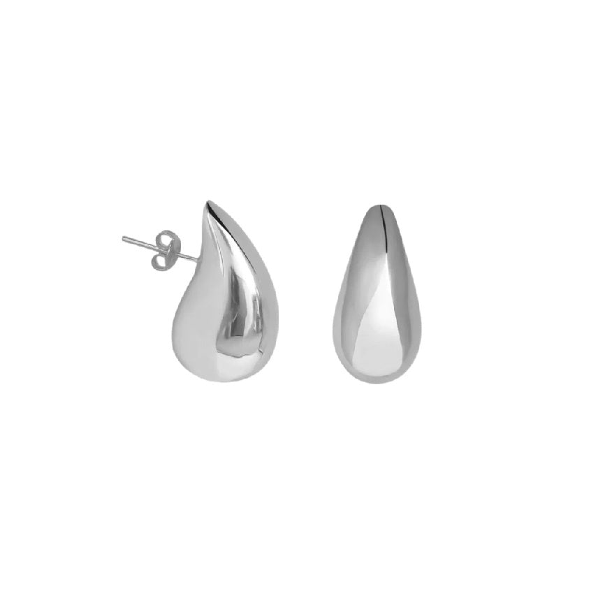 Darlyn Mini Silver Drop Earrings