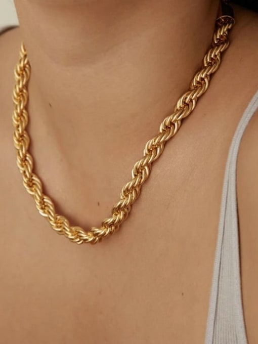 Rope Thick Chain Necklace