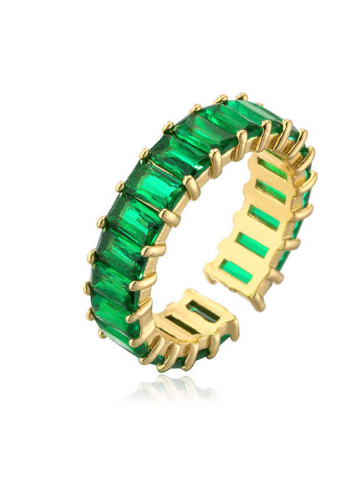 Emerald Green Gold Band