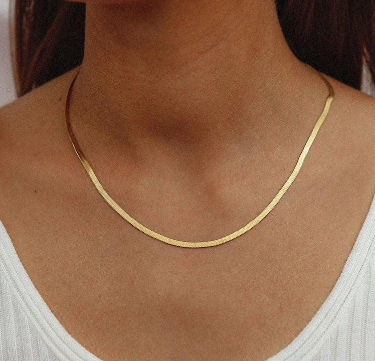 Herringbone Chain Necklace